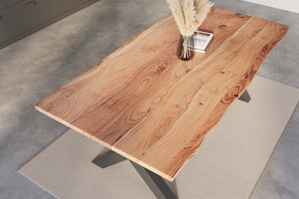 #naturfarben #200x100 #x-gestellschwarz