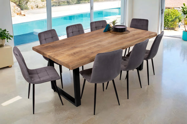 #mangoroughfarben #220x100 #u-gestellschwarz