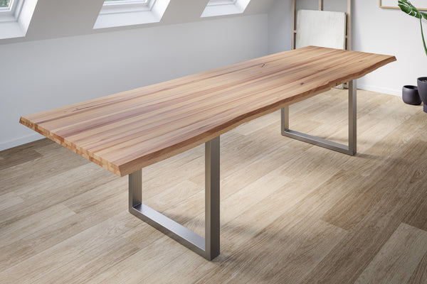 #naturfarben #280x100 #u-gestellsilber