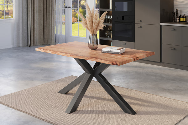 #naturfarben #160x85 #spider-gestellschwarz