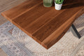 #akazienussbaumfarben #220x100 #spider-gestellschwarz