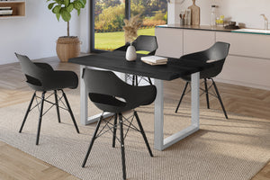#holzgrau-optik #120x80 #u-gestellsilber