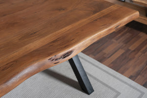 #nussbaumfarben #260x120 #x-gestellschwarz