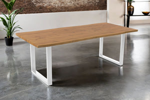 #wildeichenfarben #240x100 #u-gestellweiß
