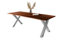 #nussbaumfarben #260x100 #x-gestellschwarz