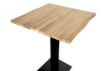 #akazienaturfarben #70x70 #säulen-gestelleckigschwarz