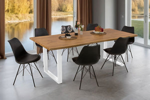 #wildeichenfarben #220x100 #u-gestellweiß