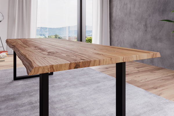 #sheeshamnaturfarben #220x100 #u-gestellschwarz