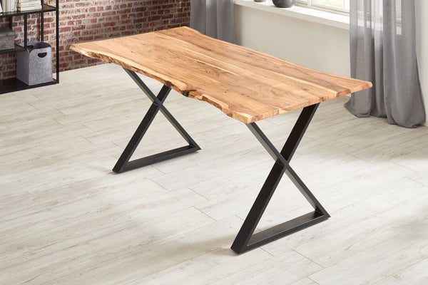 #naturfarben #180x90 #x-gestellschwarz