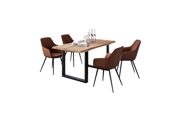 #naturfarben #140x80 #u-gestellschwarz