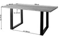 #sheeshamteakfarben #220x100 #u-gestellschwarz