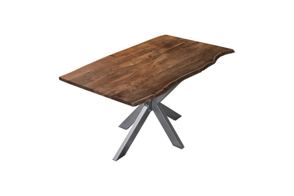 #nussbaumfarben #180x90 #spider-gestellsilber