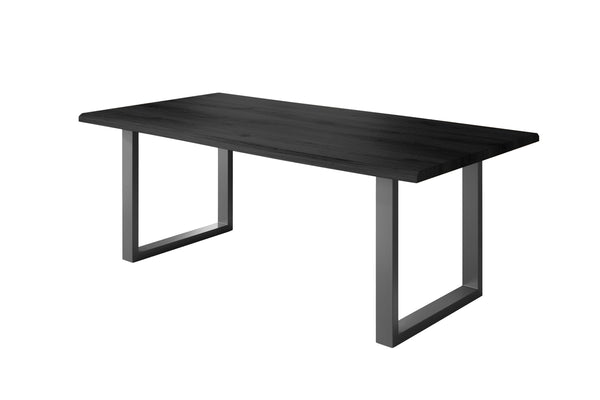 #holzgrau-optik #220x100 #u-gestellschwarz