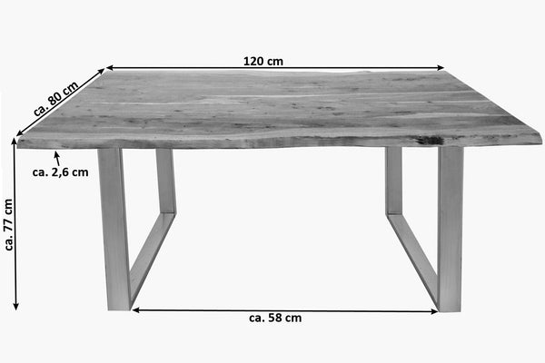 #naturfarben #120x80 #u-gestellsilber