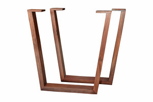 #nussbaumfarben #160x85 #v-holzgestellholzgestell