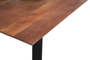 #nussbaumfarben #140x80 #u-gestellschwarz