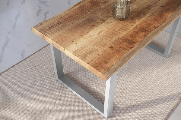 #mangoroughfarben #120x80 #u-gestellsilber