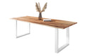 #naturfarben #260x100 #u-gestellweiß