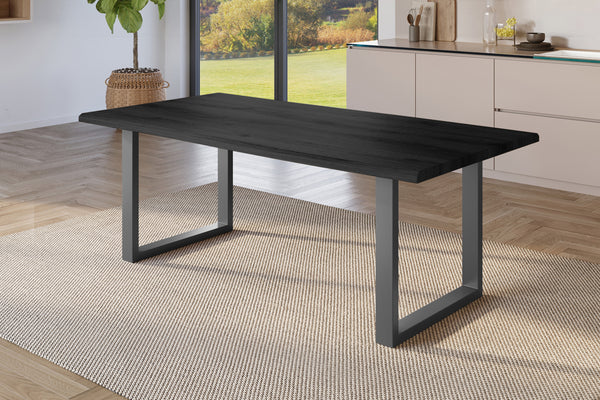 #holzgrau-optik #180x90 #u-gestellschwarz