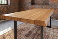 #naturfarben #260x100 #u-gestellschwarz