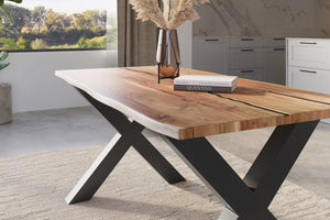 #naturfarben #160x85 #x-gestellschwarz
