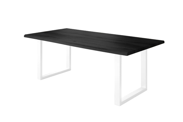 #holzgrau-optik #180x90 #u-gestellweiß