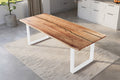 #naturfarben #260x100 #u-gestellweiß