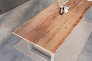 #naturfarben #260x100 #u-gestellsilber