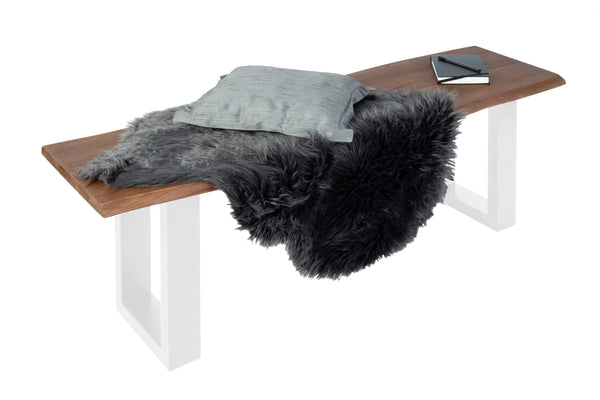 #nussbaumfarben #160cm #u-gestellweiß