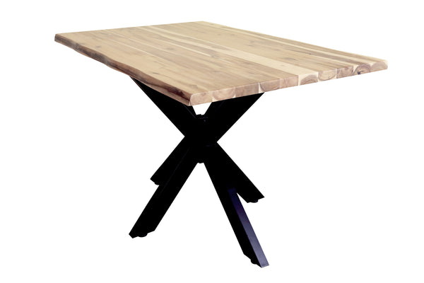 #naturfarbenlackiert #140x80 #spider-gestellschwarz