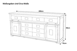 #akazie/eiche #150cm