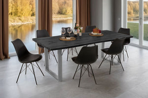 #graufarben #220x100 #u-gestellsilber
