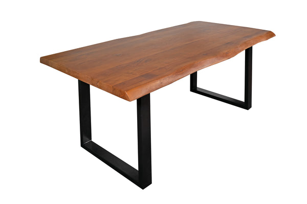 #nussbaumfarben #240x110 #u-gestellschwarz