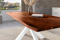 #nussbaumfarben #260x100 #spider-gestellweiß
