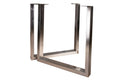 #nussbaumfarben #240x100 #u-gestellsilber