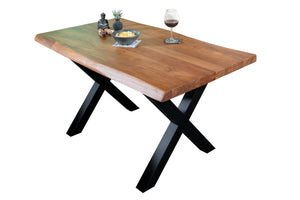 #nussbaumfarben #160x85 #x-gestellschwarz