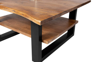 #akazienussbaumfarben #115x65 #u-gestellschwarz