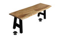 #naturfarben #220cm #a-gestellschwarz