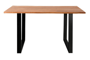 #sheeshamteakfarben #220x100 #u-gestellschwarz
