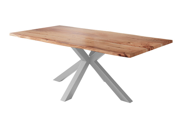 #naturfarben #200x100 #spider-gestellsilber