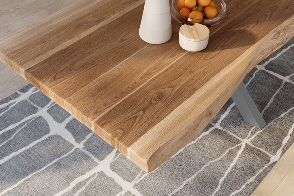 #naturfarben #240x110 #spider-gestellsilber