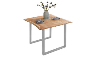 #naturfarben #90x90 #u-gestellsilber