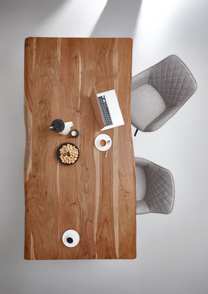 #naturfarben #220x100 #u-gestellsilber