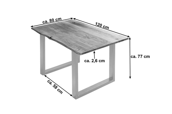 #naturfarben #120x80 #u-gestellsilber