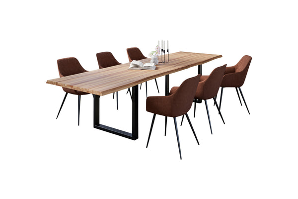 #naturfarben #280x100 #u-gestellschwarz