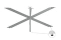 #naturfarben #220x100 #spider-gestellsilber