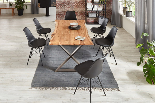 #naturfarben #240x100 #x-gestelledelstahl