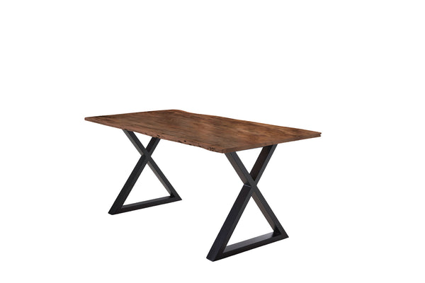 #nussbaumfarben #160x85 #x-gestellschwarz
