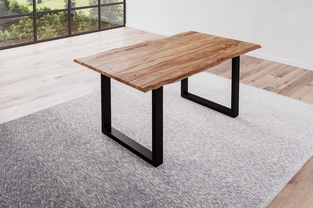 #naturfarben #140x80 #u-gestellschwarz