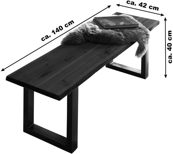 #nussbaumfarben #140x80 #u-gestellschwarz